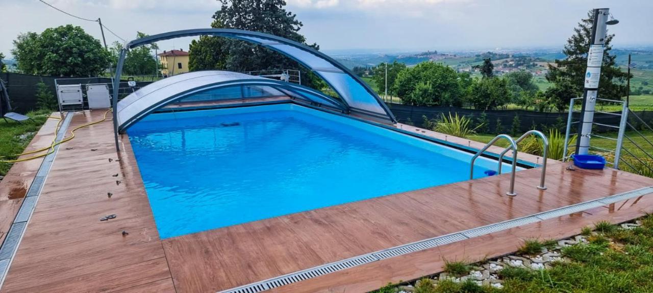 Casa Vacanza Con Piscina,Area Giochi Bambini. Santa Maria della Versa المظهر الخارجي الصورة